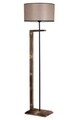 Lampadar, Luin, 8277-3, E27, 60 W, metal/lemn/textil