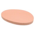 Set 4 suporturi pahare, Ruca, 12 x 11 cm, piele ecologica, bej