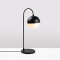 Lampa de masa, Horn - 12204, Fulgor, 18 x 25 x 53 cm, 1 x E14, 40W, negru