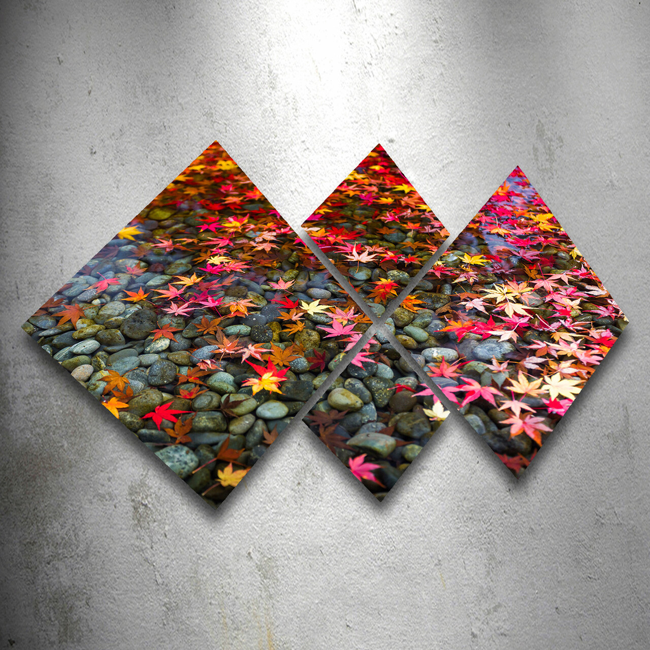 Set 4 tablouri decorative, 4MDF266956586, MDF, Imprimat UV, Multicolor - 1 | YEO