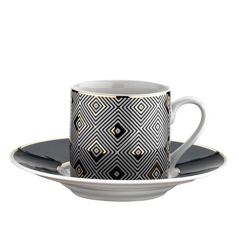 Set de cafea kutahya porselen, ru12kt4307750, 12 piese, portelan