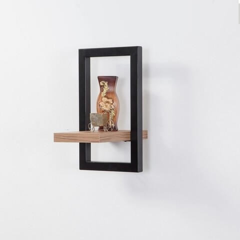 Raft pentru perete Decor Raf, Sapphire, 20x25x35 cm, maro/negru mezoni.ro