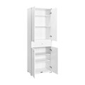 Dulap multifunctional, Adore, ADR-441-PP-1, 60x187x40 cm, PAL, Alb