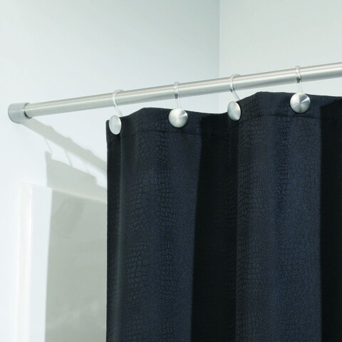 Bara telescopica pentru perdea de dus Forma XL, iDesign, 198-274 cm, inox
