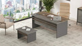 Set mobilier de birou, Locelso, VS6, Maro / Gri / Antracit