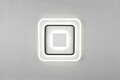 Plafoniera Jora, RL, 40x40x6 cm, 46W, 1x SMD, metal, alb mat