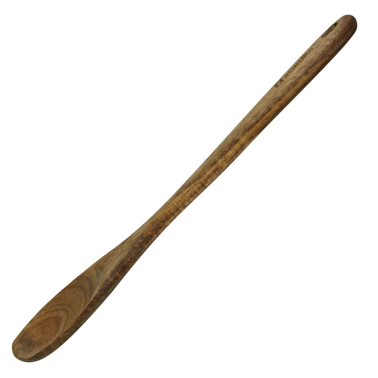 Lingura cu colt, lemn de acacia, 35 cm - Zokura - imagine 2
