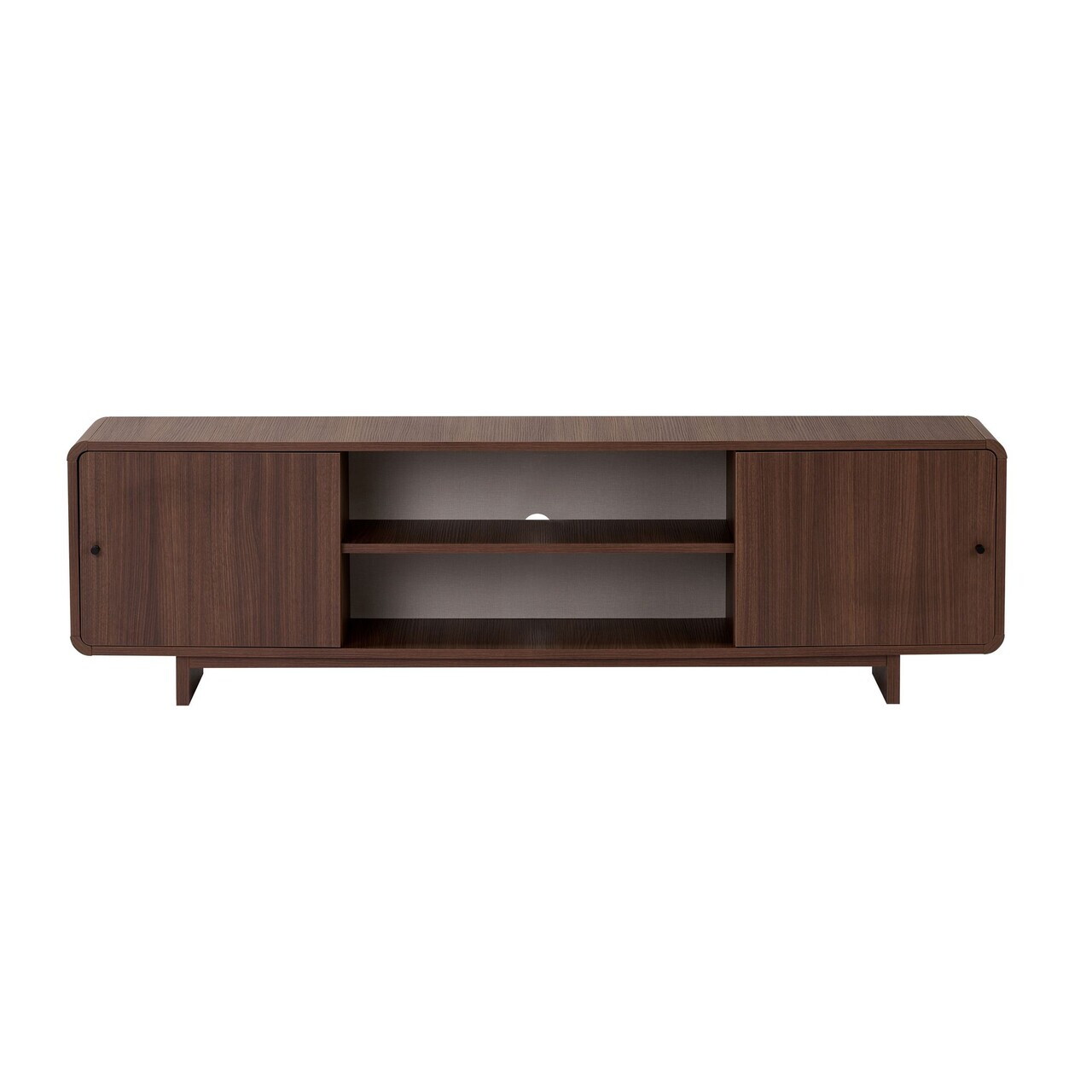 Comoda TV, Hanah Home, Mirel, 180x52x34 cm, PAL, Maro — imaginea 6