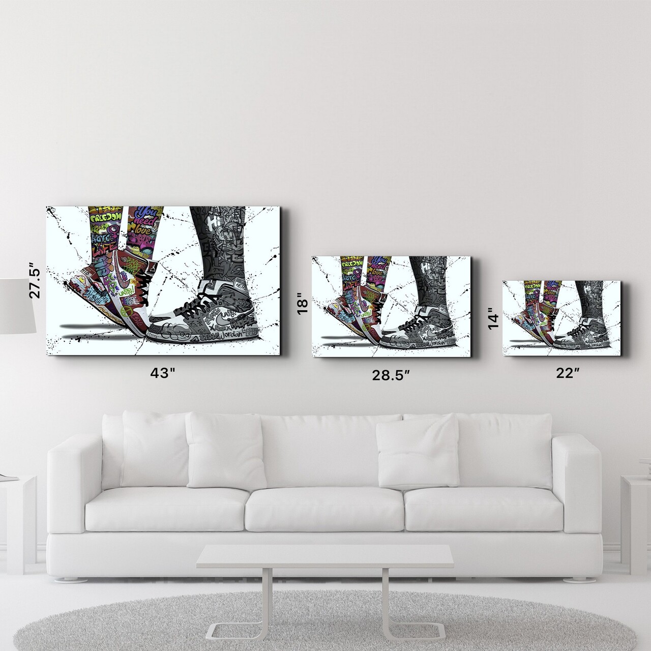 Tablou decorativ, OGLS-8080, Dimensiuni: 46 x 72 cm, Multicolor - view 6
