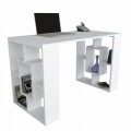 Birou Wooden Art, Valancia White, 120x73.8x60 cm