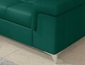 Coltar extensibil dreapta 4 locuri ELTAP, ERI-08, Eridano, 275x202x88 cm, lemn/poliester, verde inchis