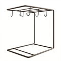 Raft de perete, Hanah Home, Nordi, 15x23x24 cm, Negru