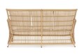 Canapea pentru gradina/terasa 2-3 locuri Adelma, Bizzotto, 158x79x86.5 cm, aluminiu/tesatura impermeabila Ofelin, natural