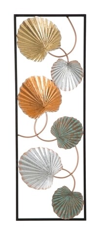 Decoratiune de perete, Loppy, Mauro Ferretti, 30.5×88.5 cm, fier, multicolor 30.5x88.5