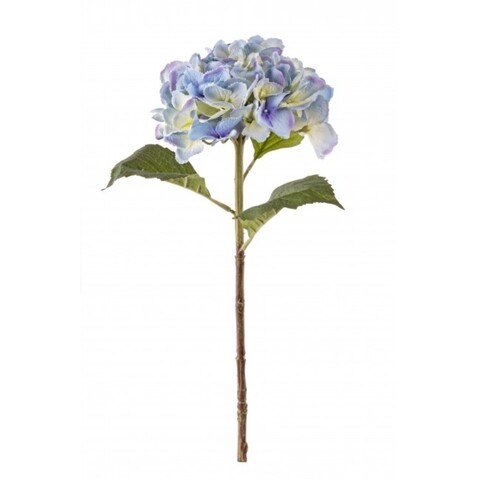 Poza Floare artificiala, Hydrangea Gioiosa, Bizzotto, 52 cm, albastru deschis