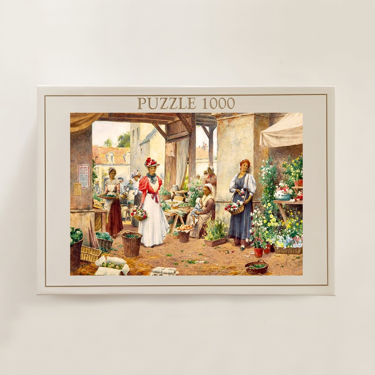 Puzzle, Wallxpert, PZL_08_1000, Multicolor - view 3