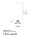 Lustra, Fulgor, 942FLG1497, Metal, Auriu