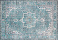 Covor, Green AL 158 , 75x150 cm, Poliester , Multicolor
