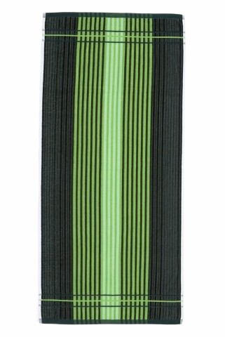 Prosop de plaja lines, heinner, 70 x 140 cm, 80% bumbac/ 20% poliester, verde