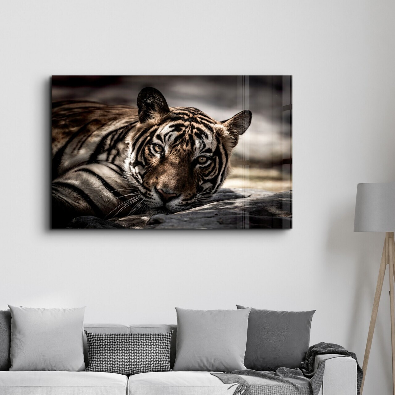 Tablou decorativ, CAM-1057, Dimensiuni: 46 x 72 cm, Multicolor — imaginea 3
