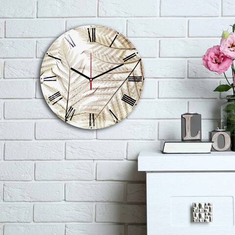 Ceas de perete, 3030ms-078, mdf, ø30 cm, multicolor