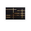 Aplica de perete, 622 - A, Opviq, 35 x 10 x 22 cm, 1 x E27, 40W, negru