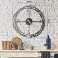 Ceas de perete, Winding, Dimensiune: 50 x 50 cm , Negru