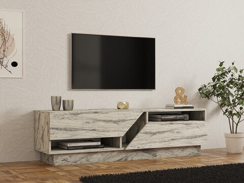 Comoda TV, Puqa Design, Koza, Marmură Freesia
