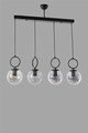 Lustra, Stala, 846STL2823, Metal, Negru