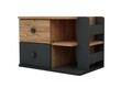 Noptiera, Arnetti, Valerin, 44.6x65x40.3 cm, PAL , Pin Atlantic / Antracit