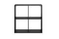 Raft de perete ELTAP, Jugis, 80x40x80 cm, PAL/PVC, negru