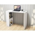 Birou Nano, Maison in Design, 90 x 40 x 75 cm, PAL, alb
