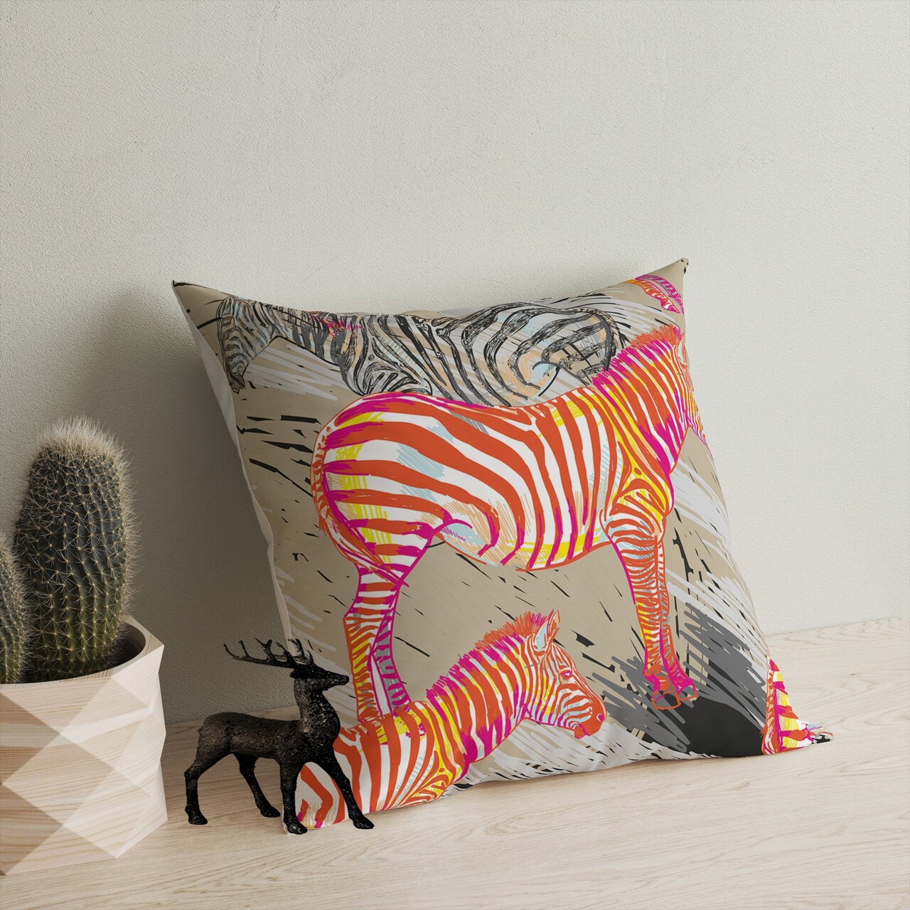 Perna, A11983, 43x43 cm, 50% bumbac / 50% poliester, Multicolor - 1 | YEO