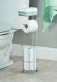 Suport pentru hartie igienica Classico Plus, iDesign, 18.5x16.5x61 cm, otel