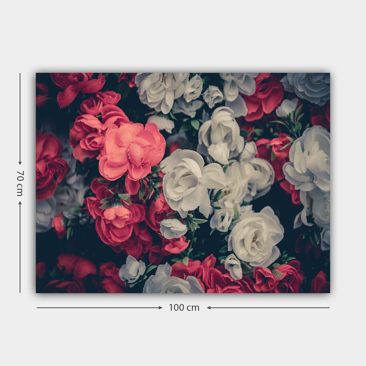 Tablou decorativ, 181936328_70100, Canvas, Rama din lemn (grosime 3 cm), Multicolor — imaginea 3
