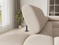 Coltar extensibil dreapta 3 locuri ELTAP, RT-18CAL, Fectory, 346x205x93 cm, lemn/poliester, bej deschis