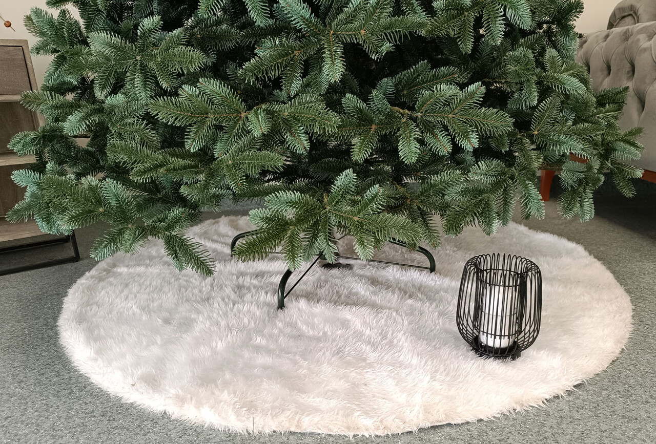 Brad artificial Christmas Deluxe by Sersimo, Canada argintiu, 3D, 250cm — imaginea 12