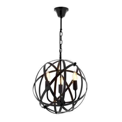 Lustra, AV-4183-3BSY, Avonni, 36 x 75 cm, 3 x E27, 60W, negru Iluminat