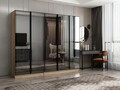 Dulap pentru haine, Hanah Home, Nisa, 225x210x52 cm, Dore