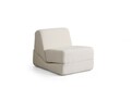 Canapea extensibilă cu 1 loc, Artie, 560ARE4177, Cadru: FĂRĂ CADRU, Alb