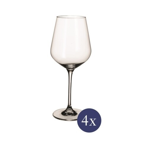 Set 4 pahare pentru vin rosu, Villeroy & Boch, La Divina Burgundy, 680 ml, sticla cristal 680