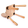 Scaun de masa pentru bebelusi, Rosewood, BLTYZ-AKTV042, 30x57x30 cm, Stejar