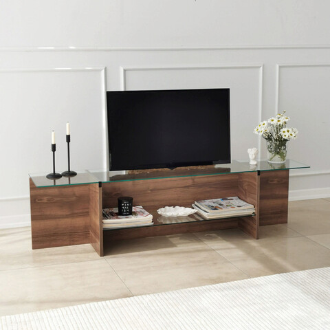 Comoda tv, neostill, escape, 158x40x35 cm, nuc