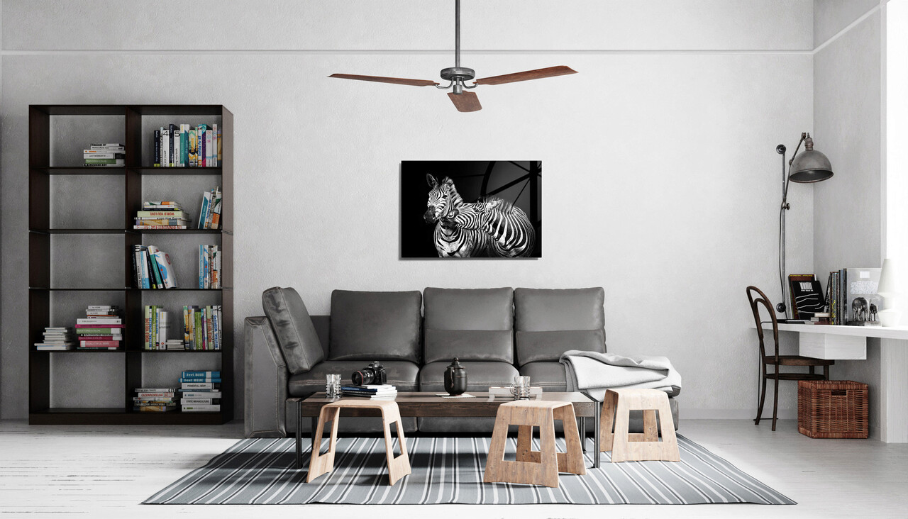 Tablou decorativ, 1277, Sticla temperata, 50 x 70 cm, Multicolor - 1 | YEO