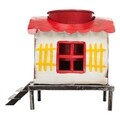 Ghiveci, House Flower, Creaciones Meng, 23x15x22 cm, fier
