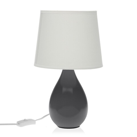 Lampa de masa Camy, Versa, 20 x 35 cm, ceramica, gri