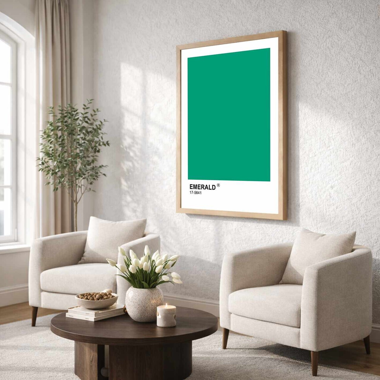 Tablou decorativ NC11819_5575 MDF Înrămat: 100% PLASTIC (Grosime: 2 cm Multicolor