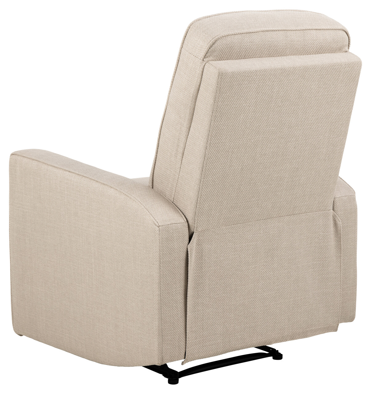 Fotoliu cu recliner Asila, Actona, 72x91x103 cm, tesatura structurata/otel, bej - view 8