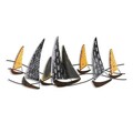 Decoratiune de perete, Uskuna 2, Metal, Dimensiune: 120 x 51 cm, Multicolor