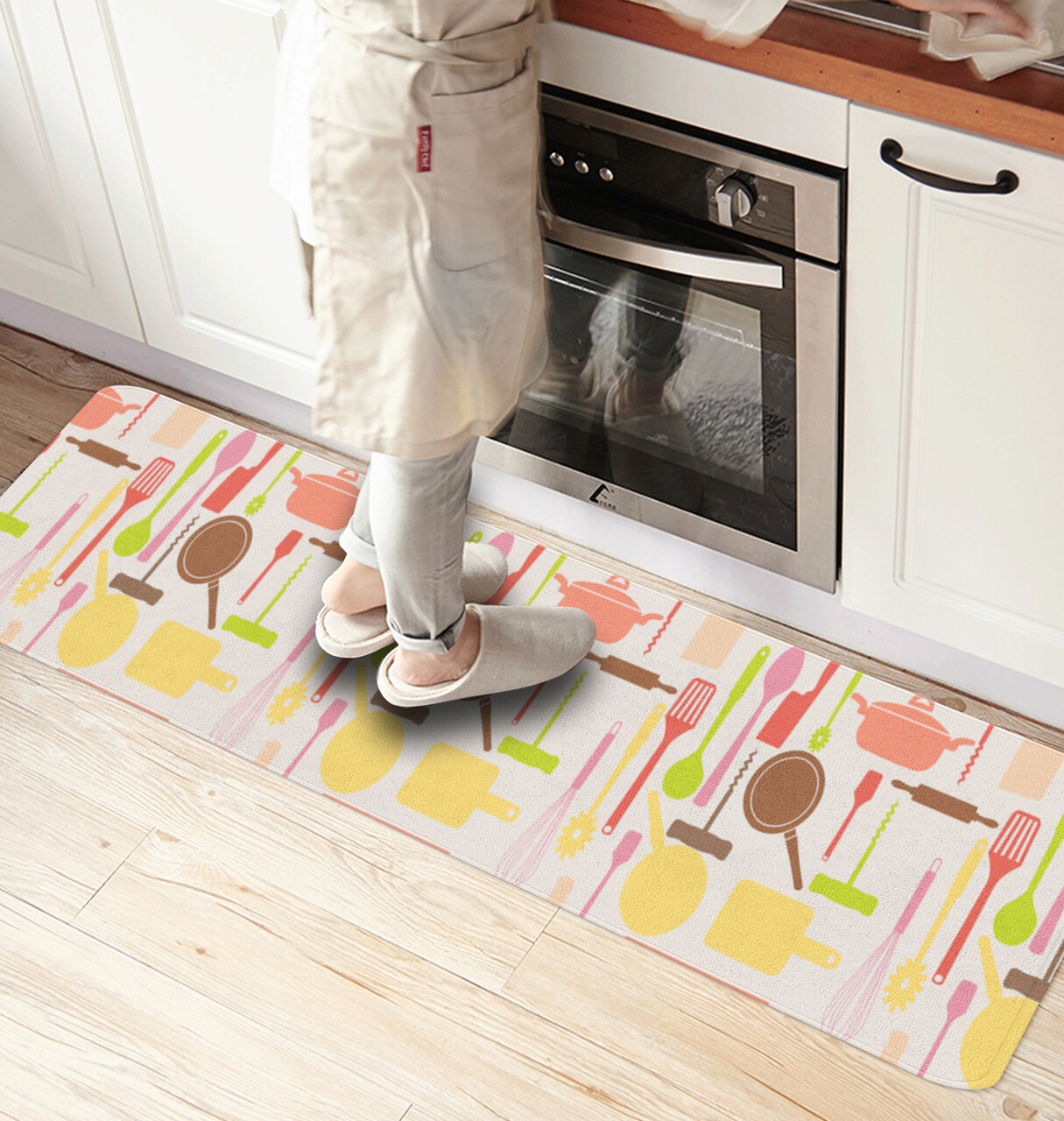 Covor pentru bucatarie, Oyo Concept, sed_carpet_2009, 58 x 240 cm, poliester, multicolor